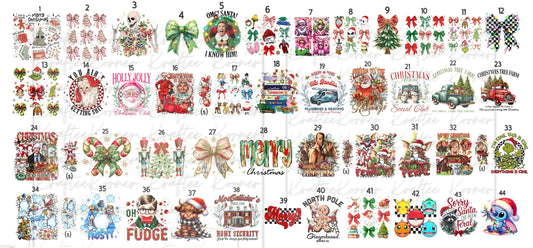 Create Your Own T-shirt - Christmas Sublimation Designs