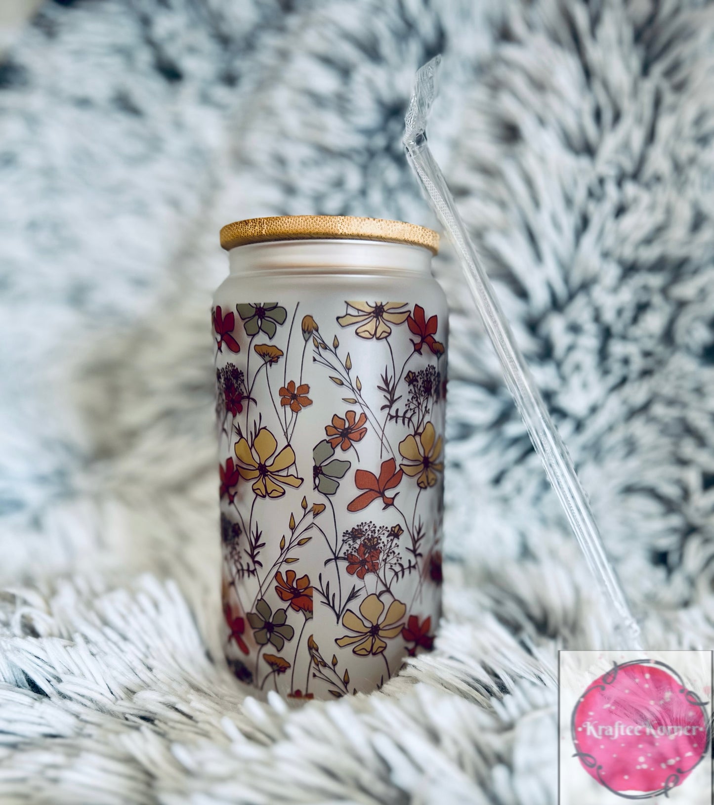 Bloom Where You Are Planted 16oz Libby Glass