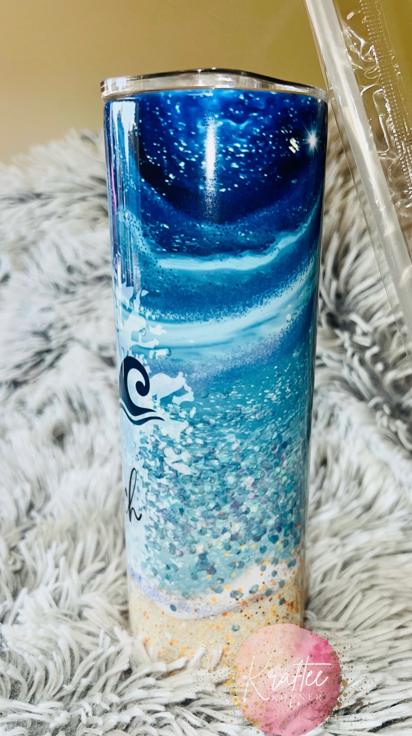 Life is better at the Beach 20oz Skinny Tumbler