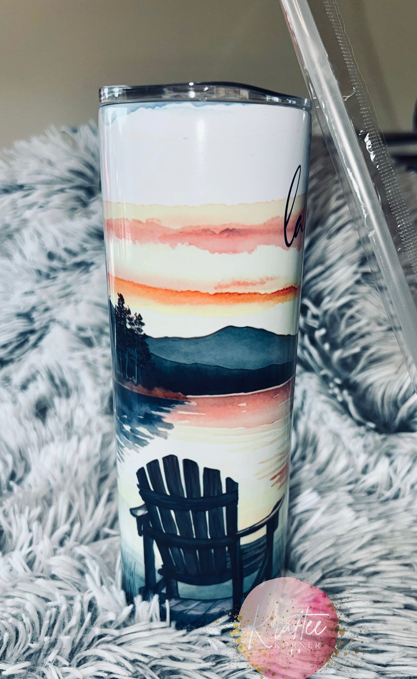 Lake Life 20oz Skinny Tumbler