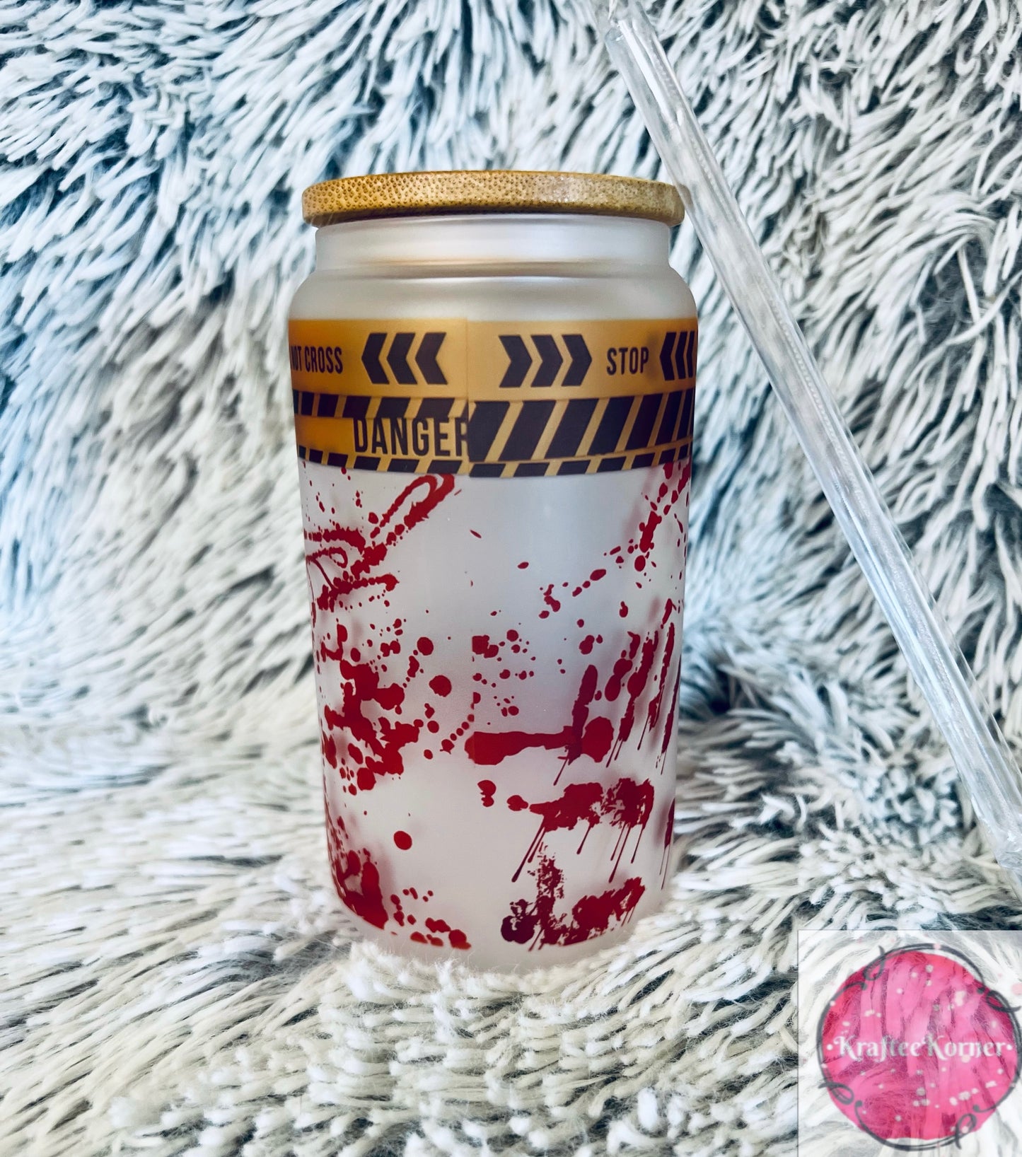 Less Murdery 16oz Libby Glass