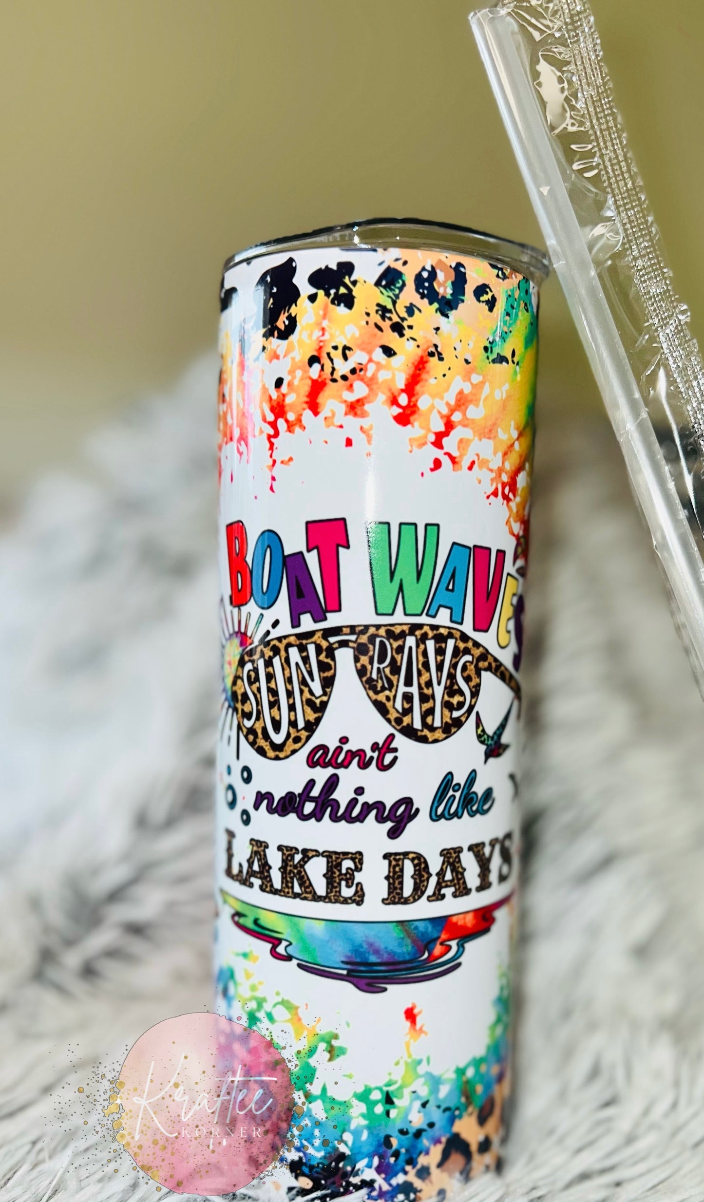 Lake Days 20oz Skinny Tumbler