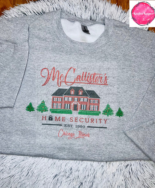 McCallister's Unisex Crewneck Sweatshirt