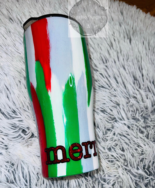 24oz Merry Tumbler