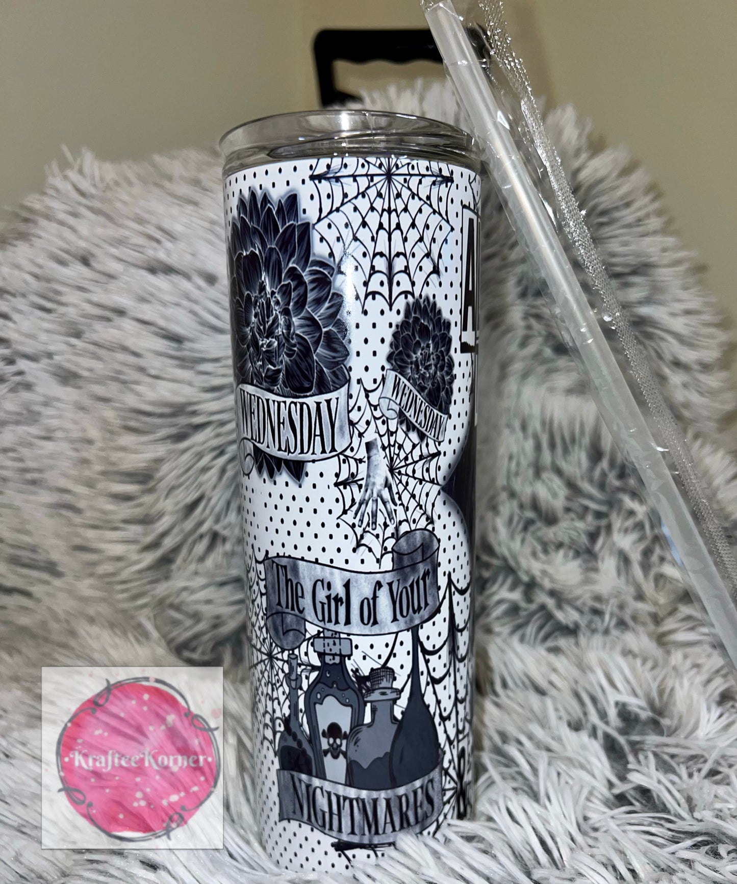 Allergic To Color 20oz Skinny Tumbler