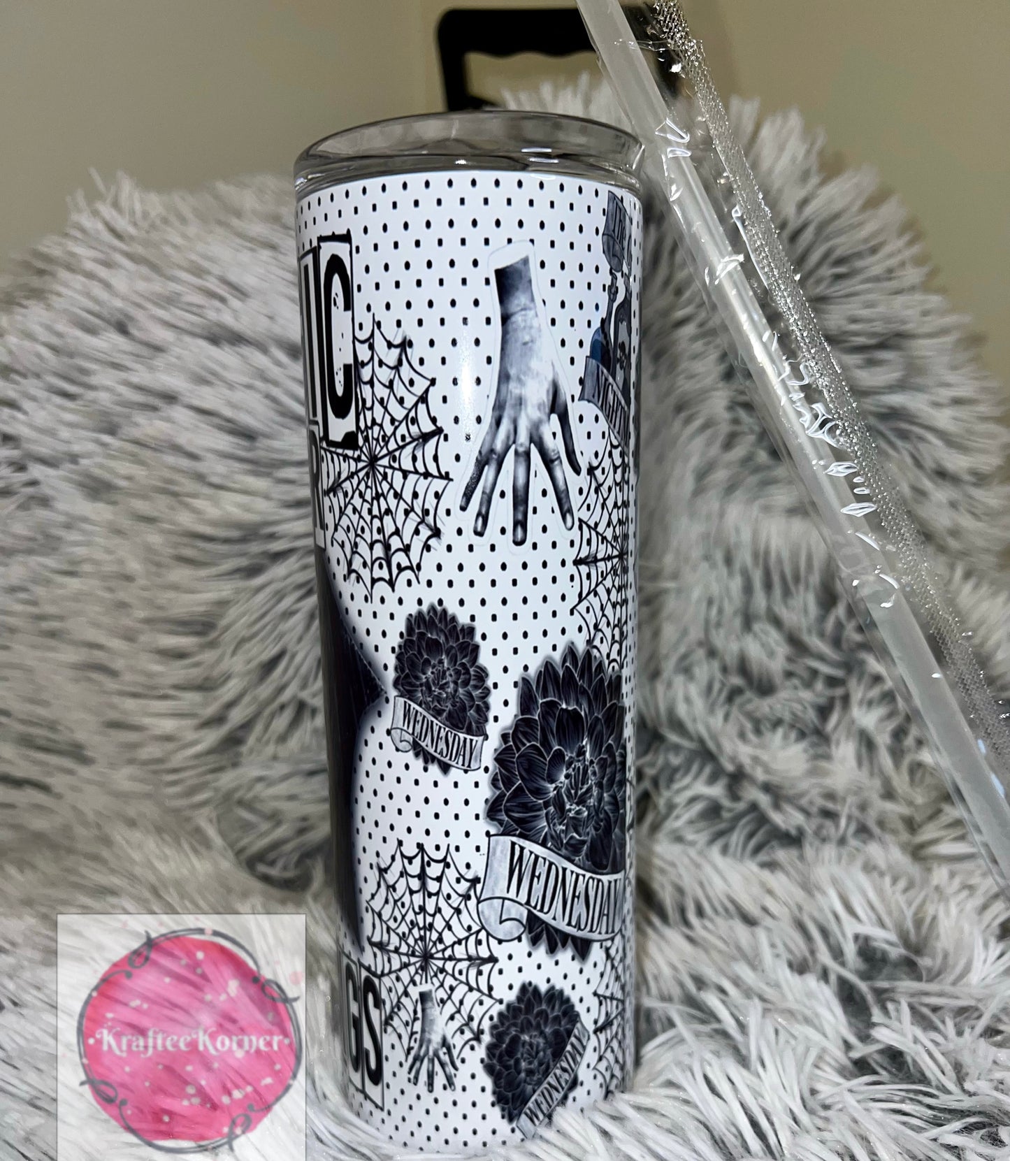 Allergic To Color 20oz Skinny Tumbler