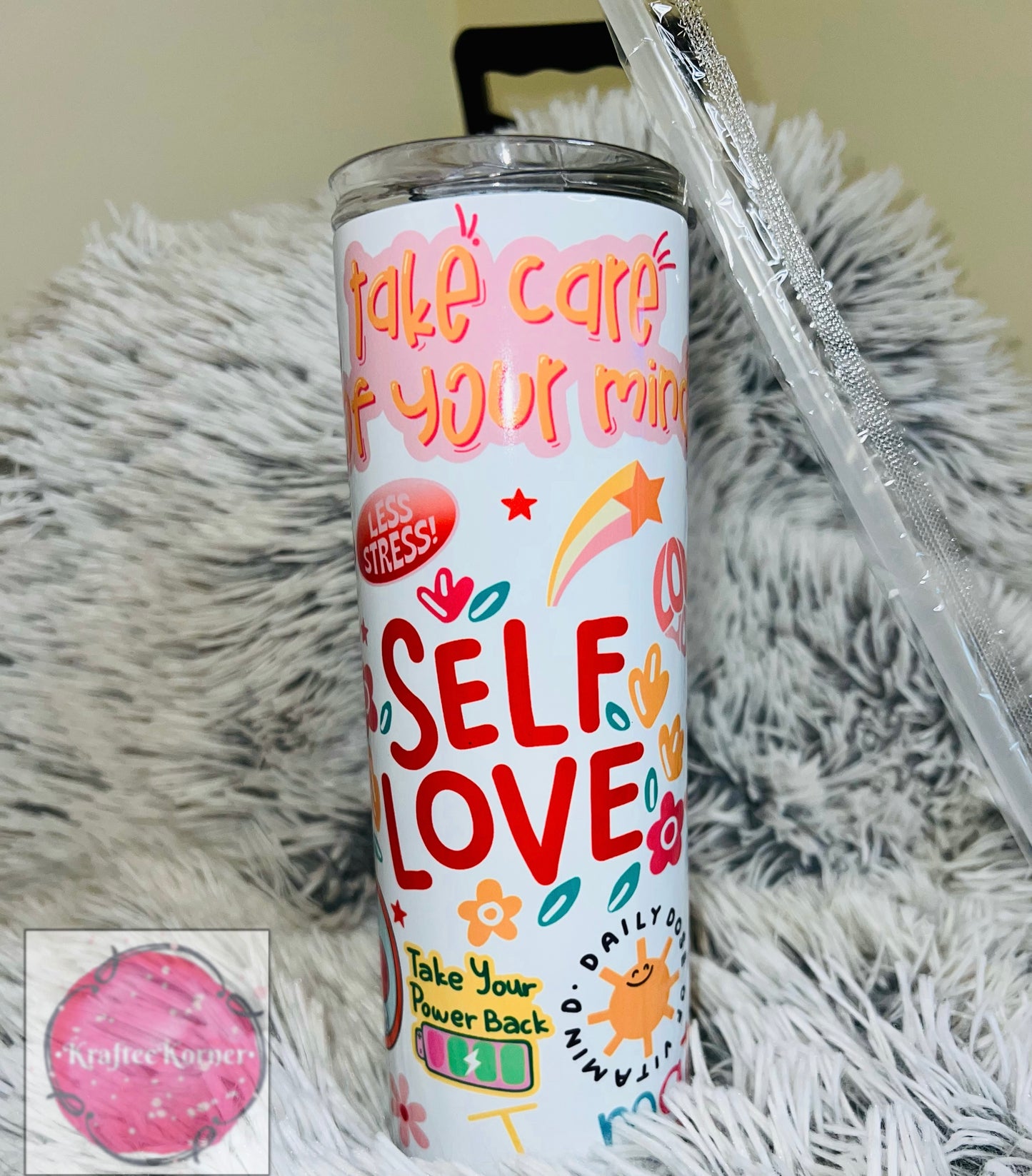 Self Love 20oz Skinny Tumbler