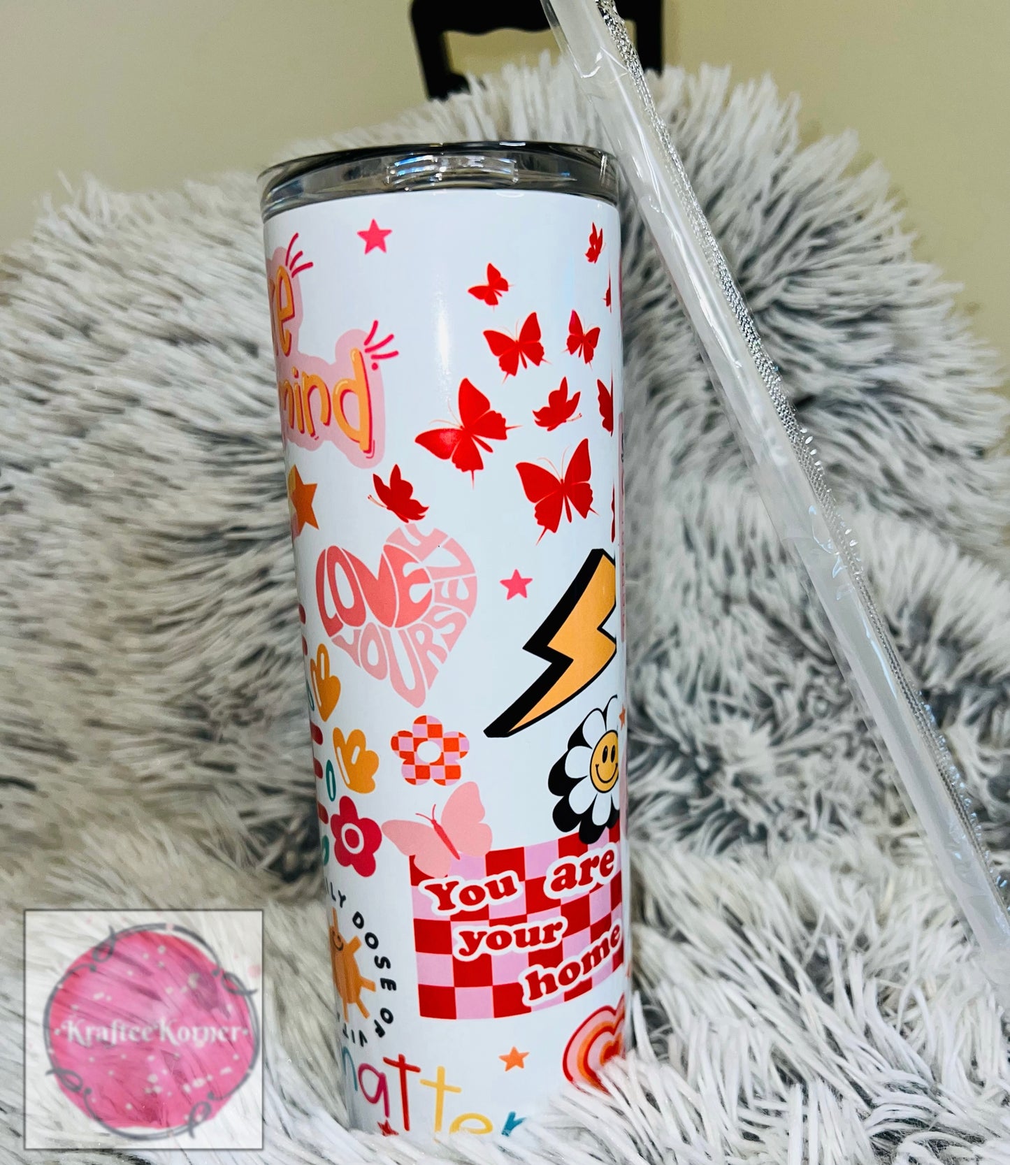 Self Love 20oz Skinny Tumbler