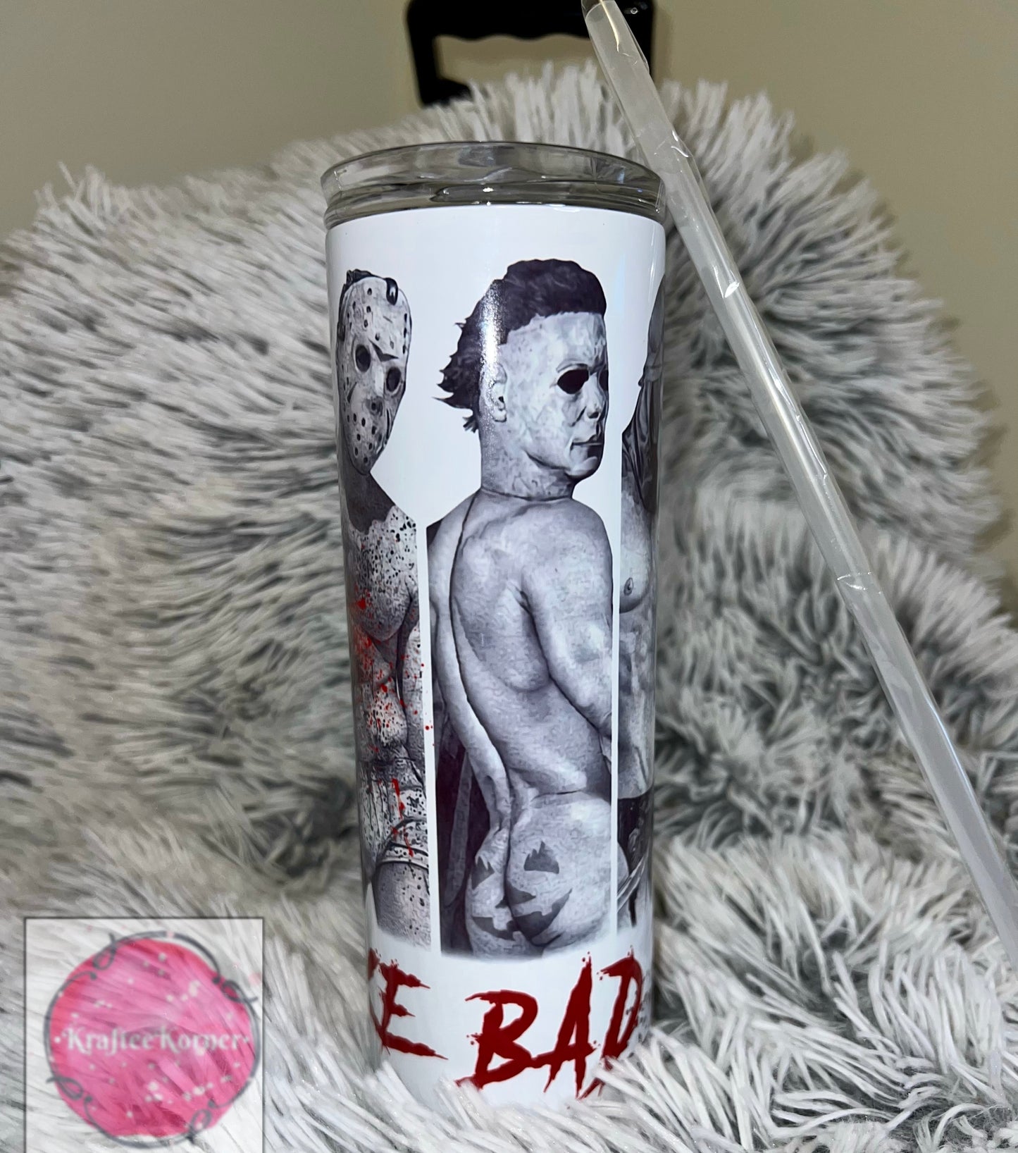 Bad Boys 20oz Skinny Tumbler