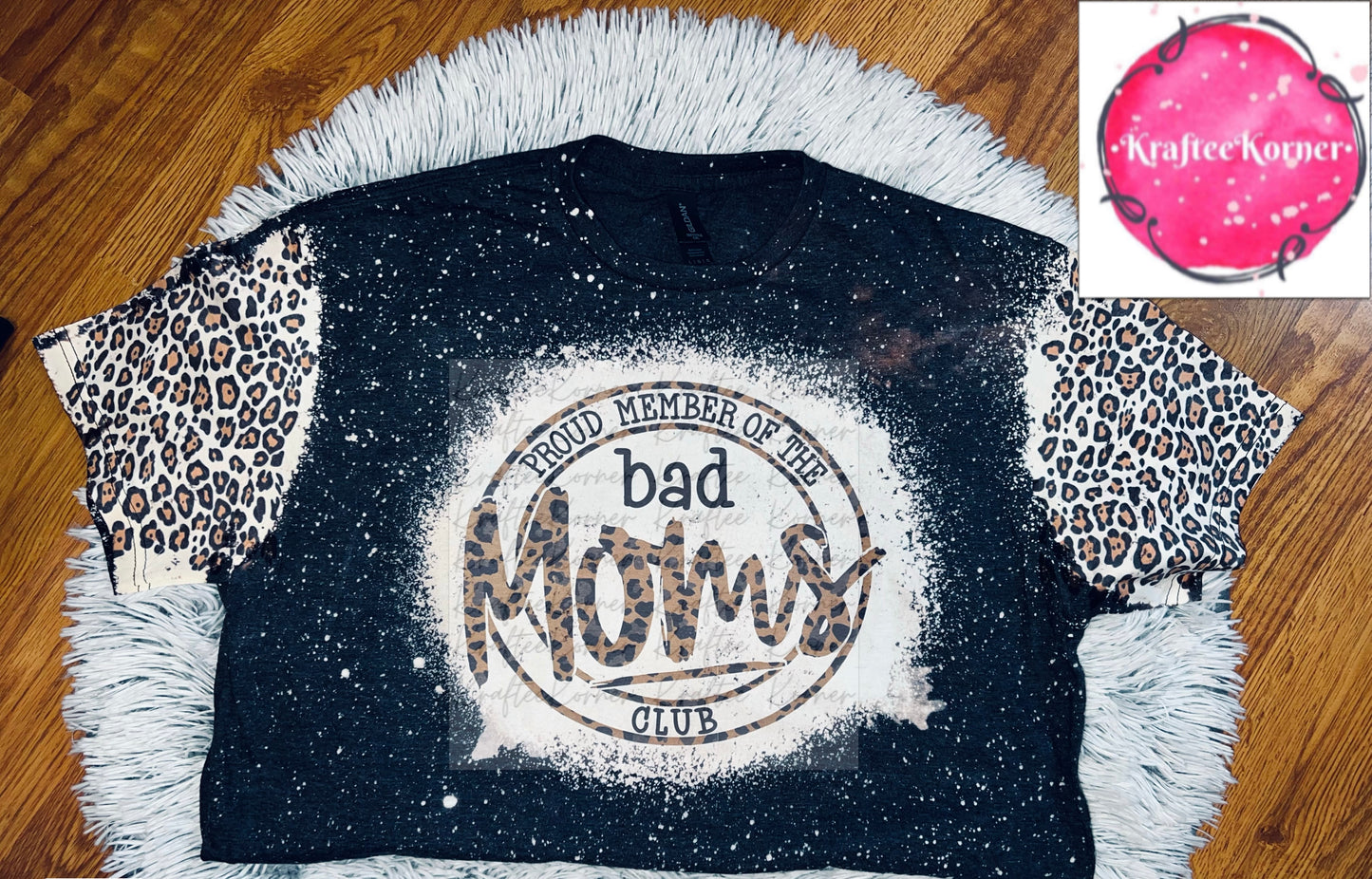 Proud Member of the Bad Moms Club Bleached Unisex T-shirt